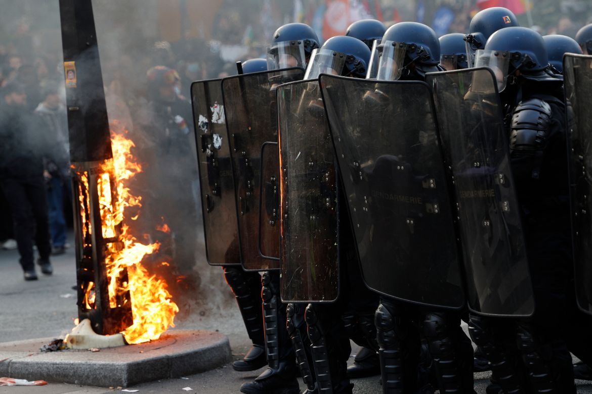 french protests