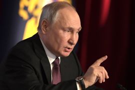 Russian President Vladimir Putin [Alexey Nikolsky/Sputnik via AFP]