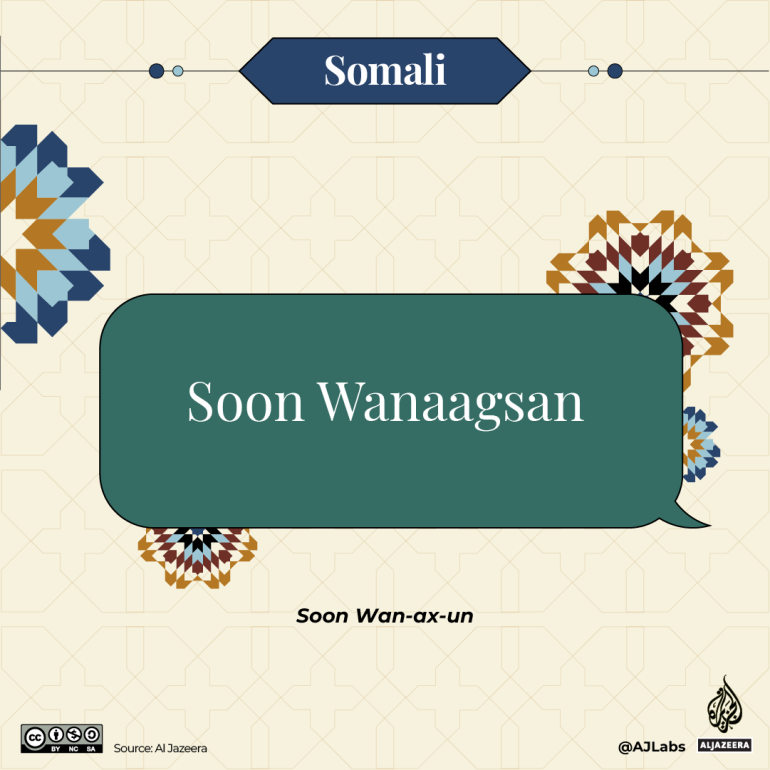 Interactive - Ramadan greetings -Somali