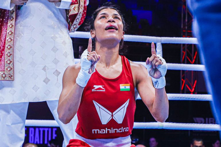 Zareen's parents say she fell in love with boxing when she was a young girl [Courtesy: Boxing Federation of India]
