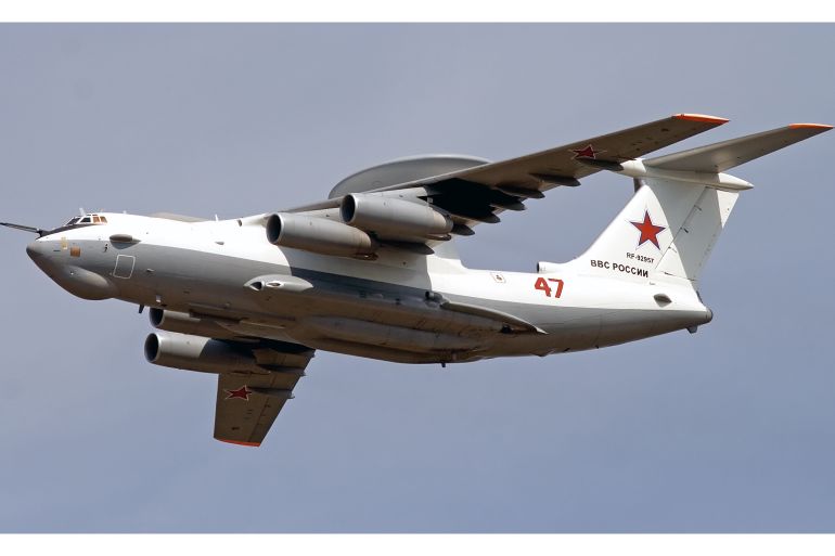 Russian Beriev A-50 spy plane