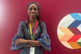 Reekelitsoe Molapo, 28, co-founded Conservation Music Lesotho, an organisation that uses music to advance climate change-related messages among children