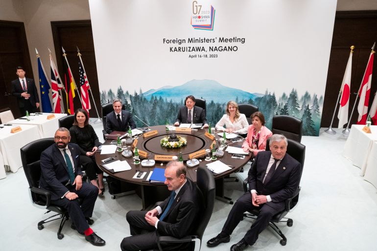 G7 foreign ministers in Karuizawa
