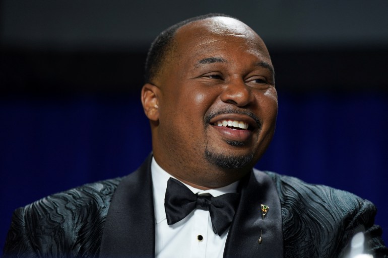 Comedian Roy Wood Jr., attends the annual White House Correspondents Association Dinner in Washington, U.S., April 29, 2023. 
