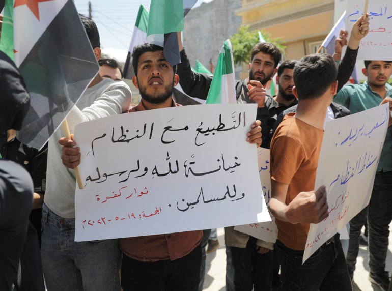 protests in syria