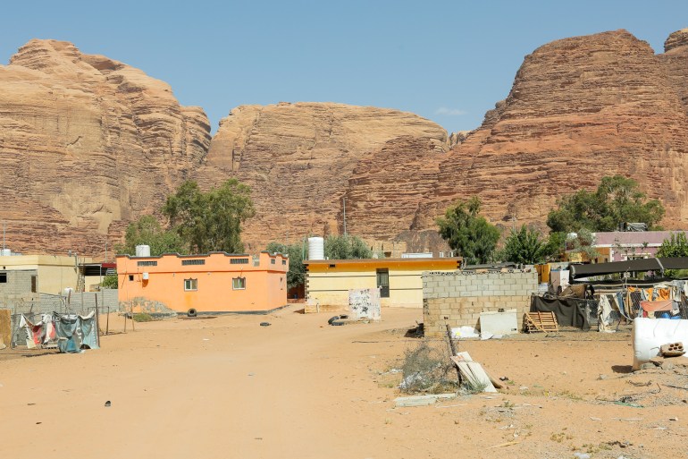 The village in Wadi Rum