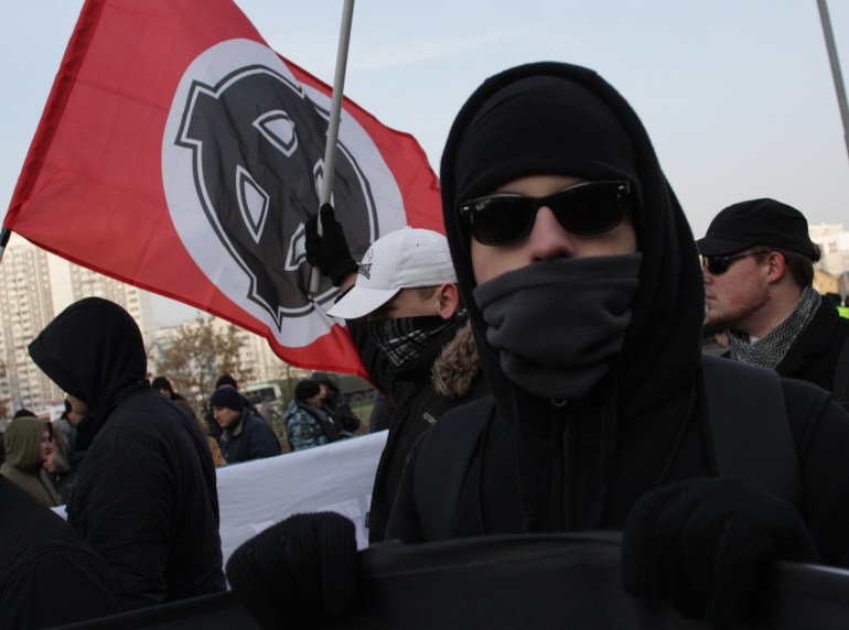 Russian far-right and ultra-nationalists march in Moscow in 2014 2-1685006808