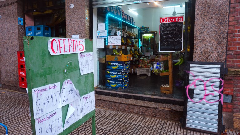 A shop in Buenos Aires, Argentina.