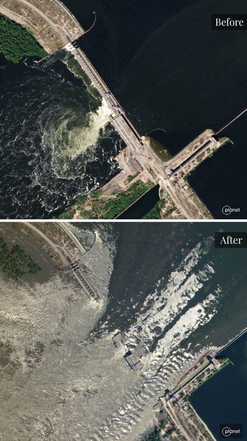 INTERACTIVE - Before and after Kakhovka dam vertical Ukraine-1686127599