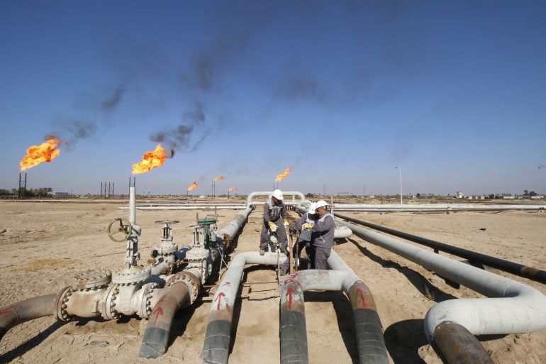 Oil field near Bafra