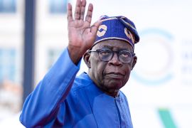 Nigeria President Bola Tinubu arrives for the closing session of the New Global Financial Pact Summit, on June 23, 2023 in Paris. (Photo by Lewis Joly / POOL / AFP)