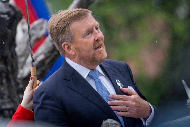 Dutch King Willem-Alexander apologized for the royal house's role in slavery