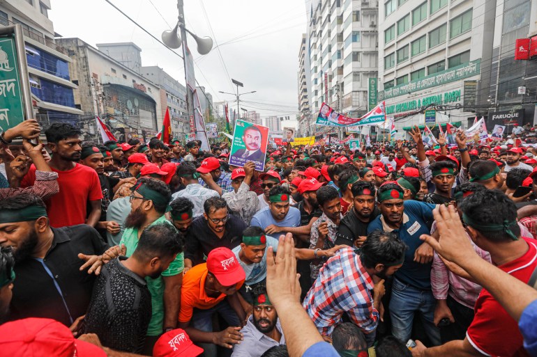 Bangladesh opposition march