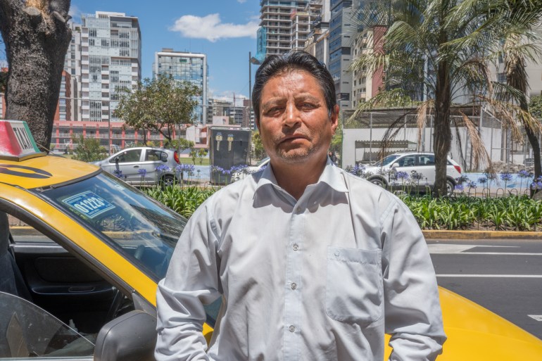 Henry Toro, 59, taxi driver in Quito, Ecuador