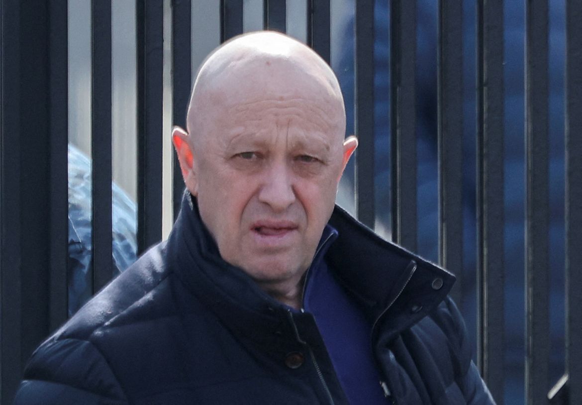 Yevgeny Prigozhin, chief of Russian private mercenary group Wagner