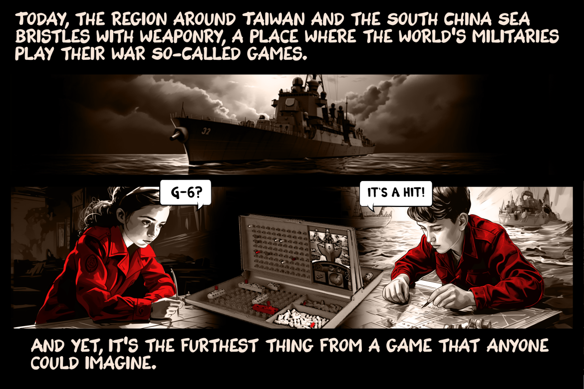 The battle for Taiwan is anything but a game