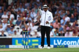 The umpire&#39;s decision stands ... unless, of course, the Decision Review System overrules it [Andrew Boyers/Action Images via Reuters]