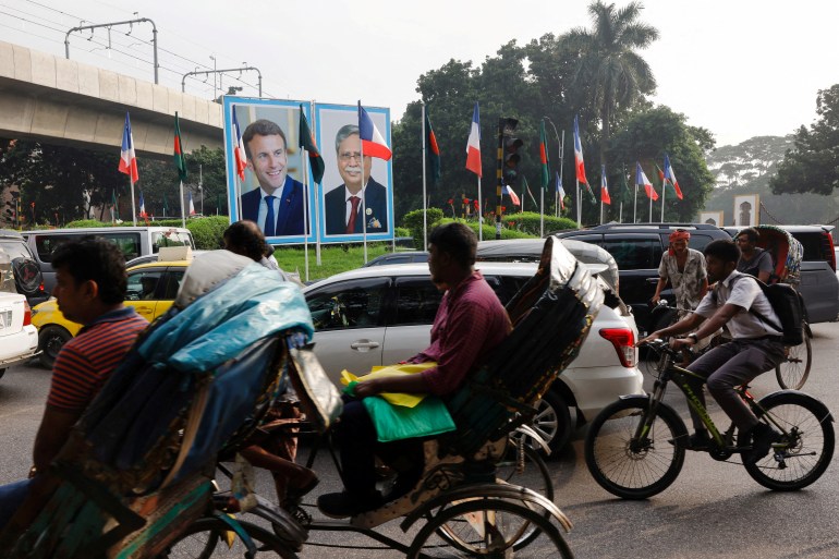 Macron in Bangladesh