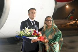 Hasina and Macron