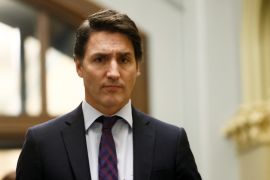 Canadian Prime Minister Justin Trudeau has said it is &#39;extremely troubling&#39; that &#39;this egregious error is being politicised by Russia&#39; [File: Blair Gable/Reuters]