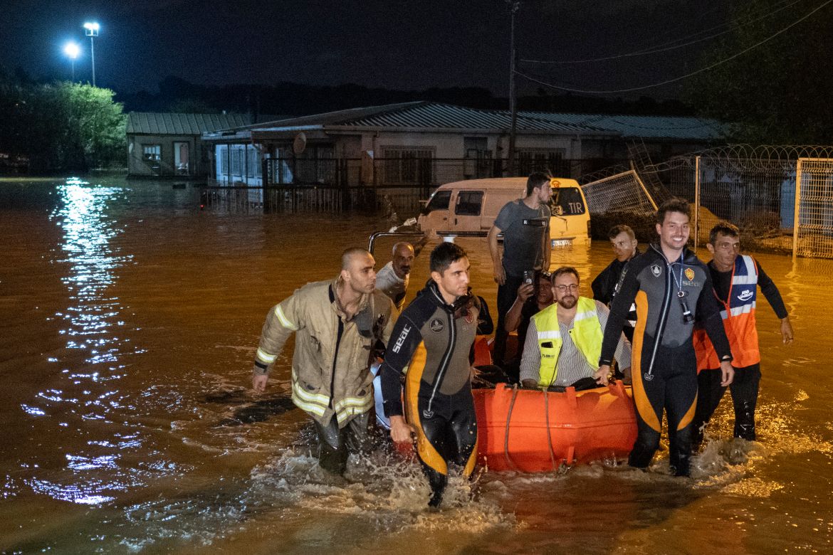 Severe rainstorms trigger flooding in Greece, Turkey and Bulgaria