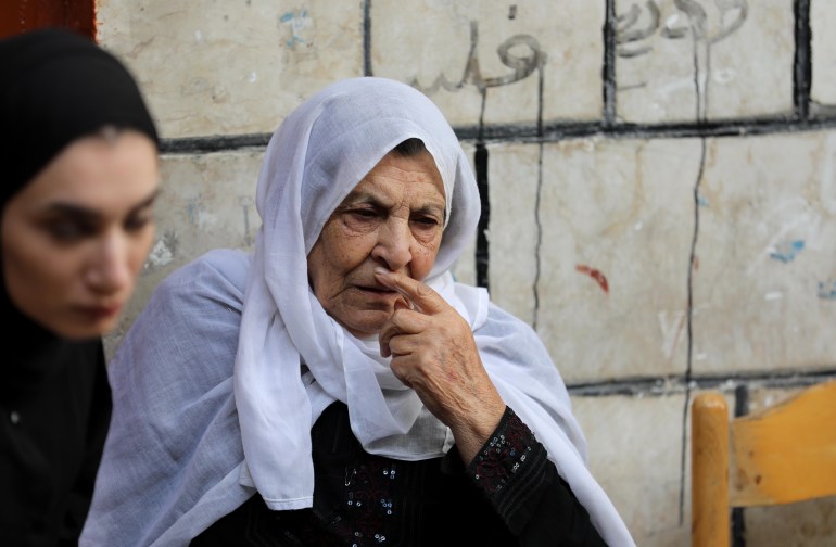 The grandmother of Milad al-Raee