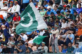 Fans will not be allowed to attend Pakistan&#39;s warm-up match in the lead-up to the ICC Cricket World Cup in India [Pankaj Nangia/AP]