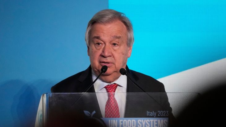 Antonio Guterres: ‘Huge risk’ of great fracture happening in global system