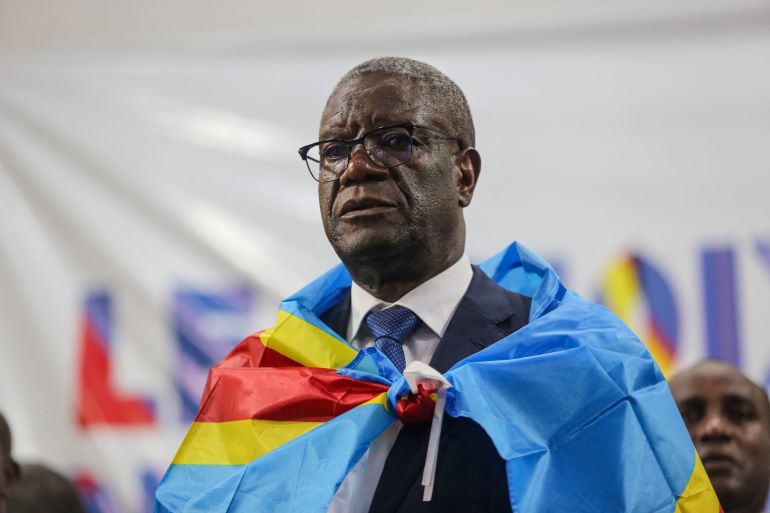 Democratic Republic of Congo gynaecologist and activist Denis Mukwege