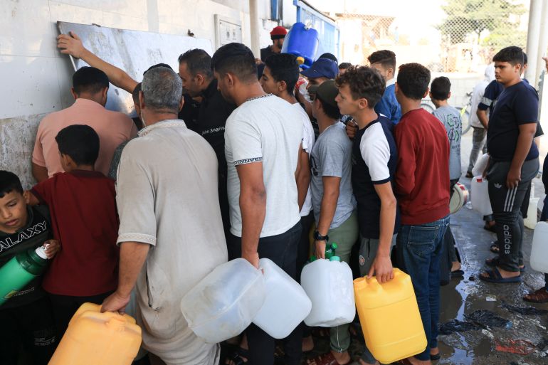 Fresh water is fast running out in Gaza after Israel's imposed blockade