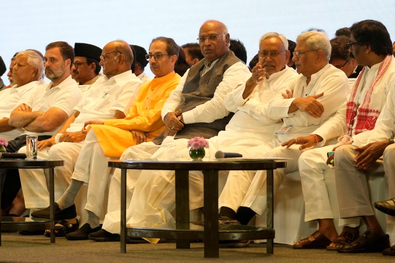 India opposition leaders
