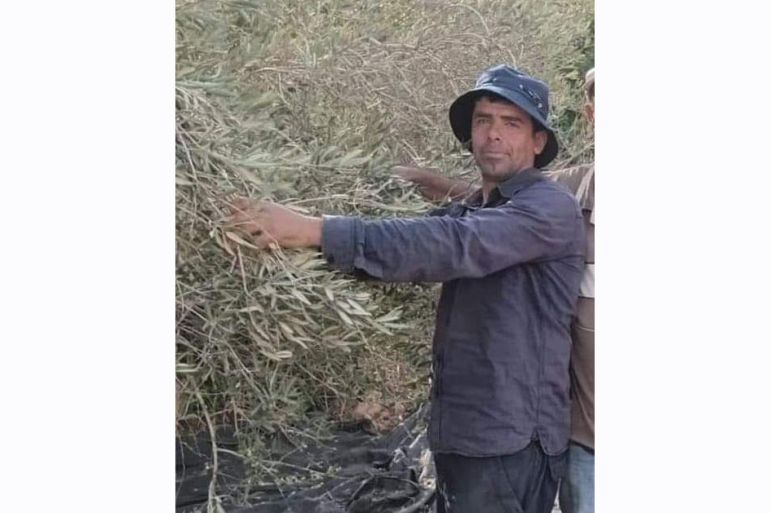 Bilal Saleh olive farmer