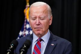 A recent survey revealed a significant decline in Biden&#039;s backing among Arab Americans, dropping from a substantial majority in 2020 to just 17 percent. [File: Stephanie Scarbrough/AP Photo]