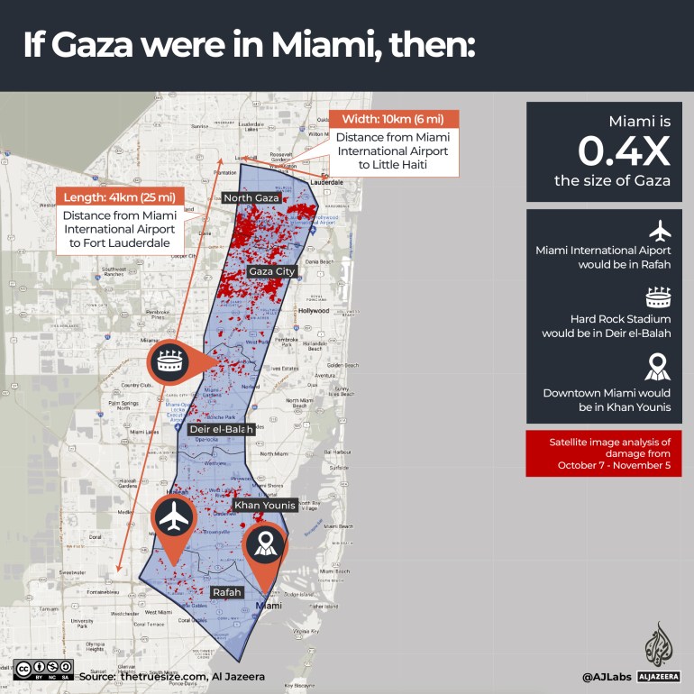 INTERACTIVE - If Gaza was your city - Miami-1699867201