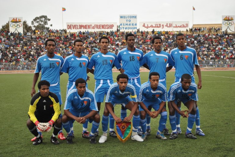 Eritrea’s U-20 starlets photographed in Asmara ahead of the 2010 CECAFA youth championships