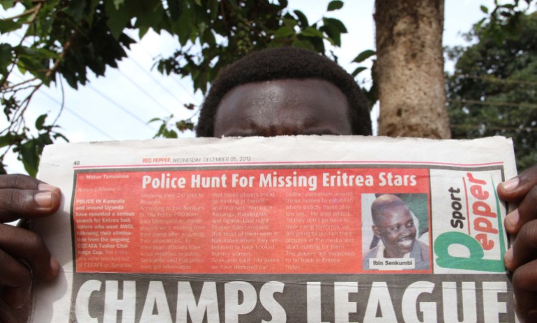 Eritrean footballers go missing