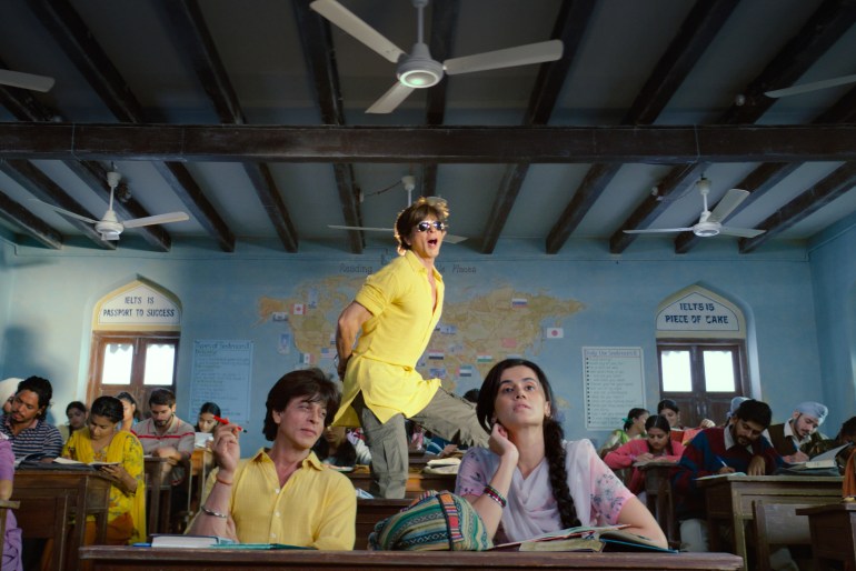 Still from Shah Rukh Khan's new movie Dunki
