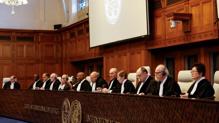 Judges at the International Court of Justice (ICJ)