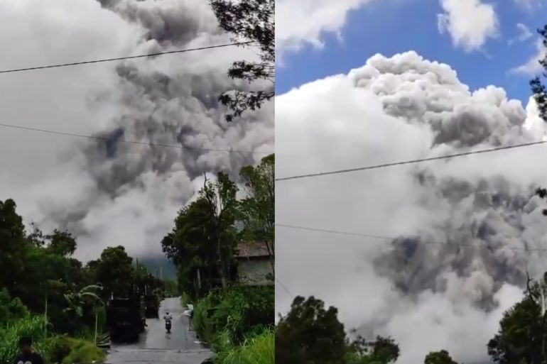 Indonesia's Mount Merapi spews ash in new eruption