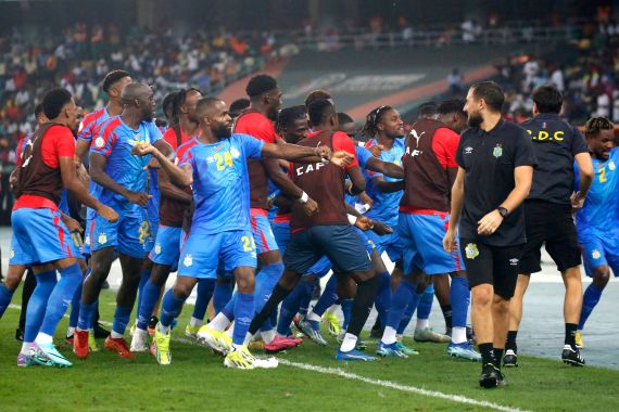 The DR Congo celebratory dance was on display again