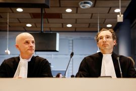 Lawyers of the state Erik Koppe and Reimer Veldhuis