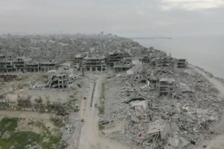 Gaza buildings destroyed
