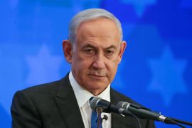 Israeli Prime Minister Benjamin Netanyahu presented the plan for a post-war Gaza to the Israeli cabinet on Thursday [File: Ronen Zvulun/Reuters]