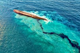 Mystery shipwreck causes disastrous oil spill in Trinidad