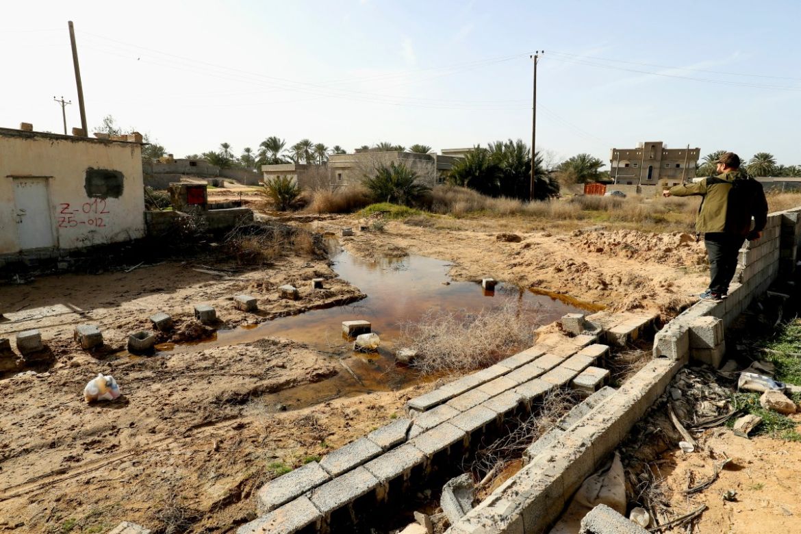 Groundwater upsurge floods homes in Libyan coastal town