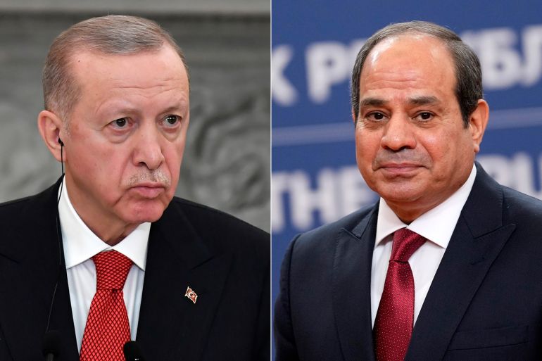 Presidents Erdogan and Sissi are due to meet in Cairo today after years of fractious relations