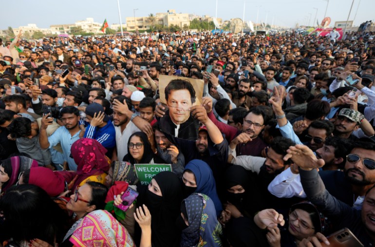 Imran Khan rally