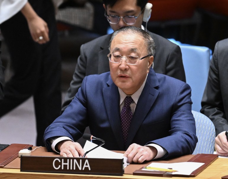 Chinese Representative of UN, Zhang Jun