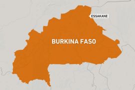 Essakane, Burkina Faso map