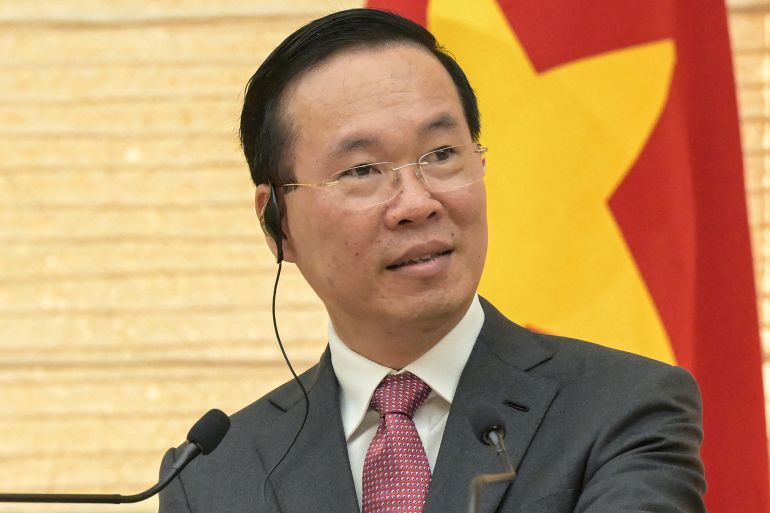 Vietnam's President Vo Van Thuong